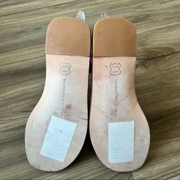 DVF Napa Cindy Cross Slingback Sandals - Picture 6 of 7